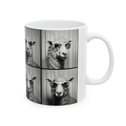 Sheep Photo Booth 11oz Mug