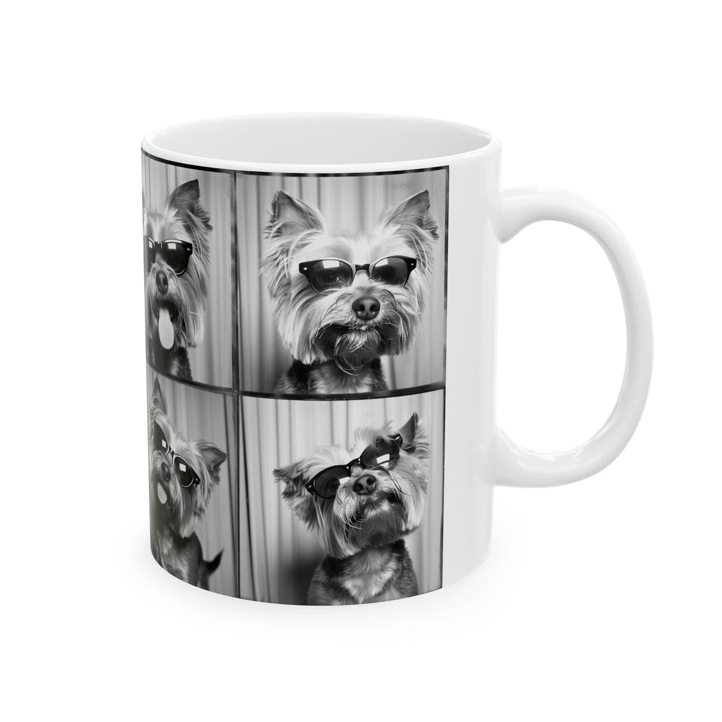 Yorkie Terrier  Photo Booth 11oz Mug