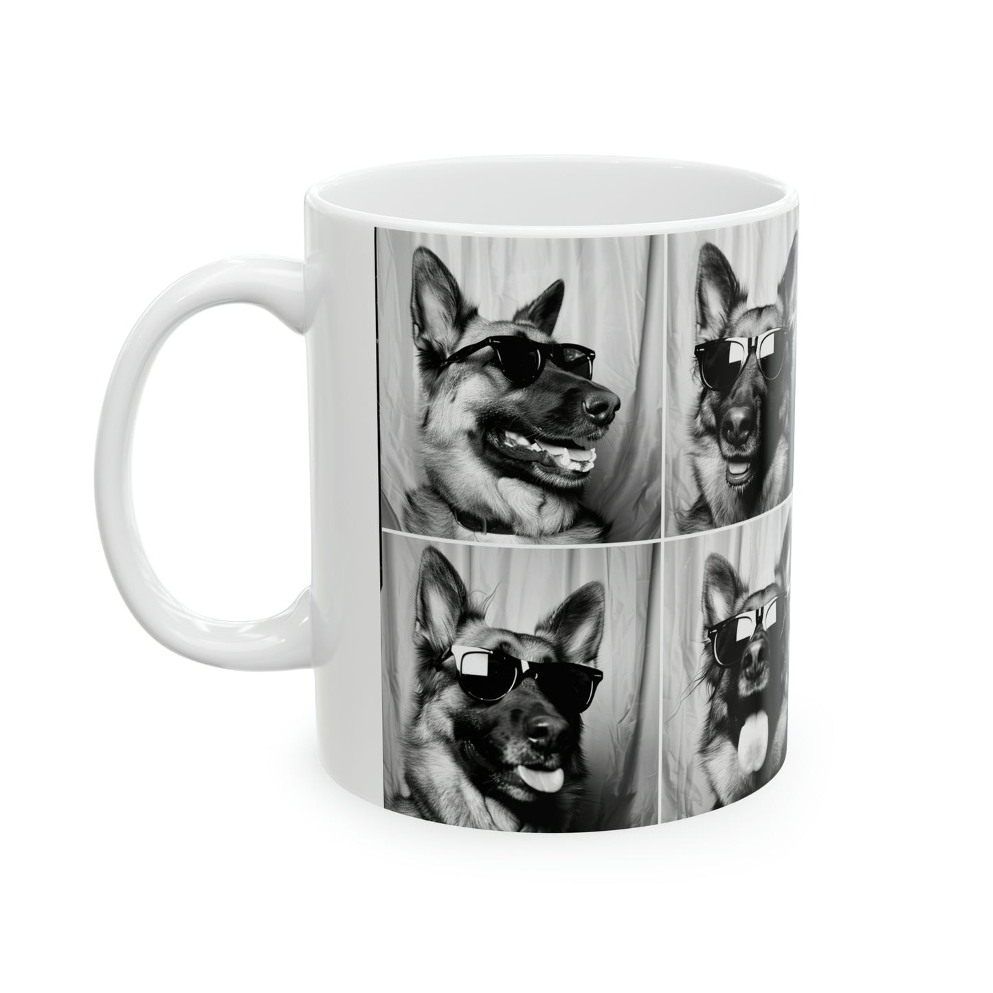 German Shephard Photo Booth 11oz Mug