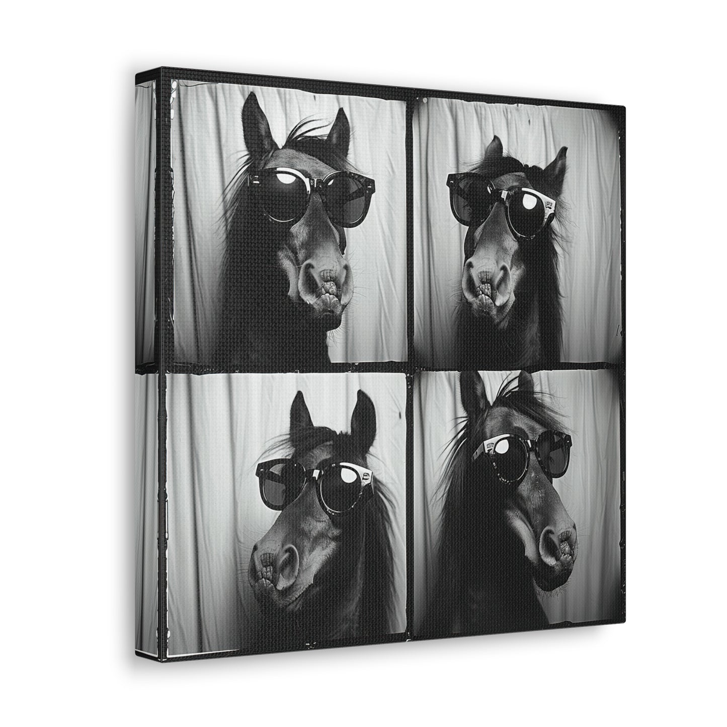 Horse Photo Booth Canvas