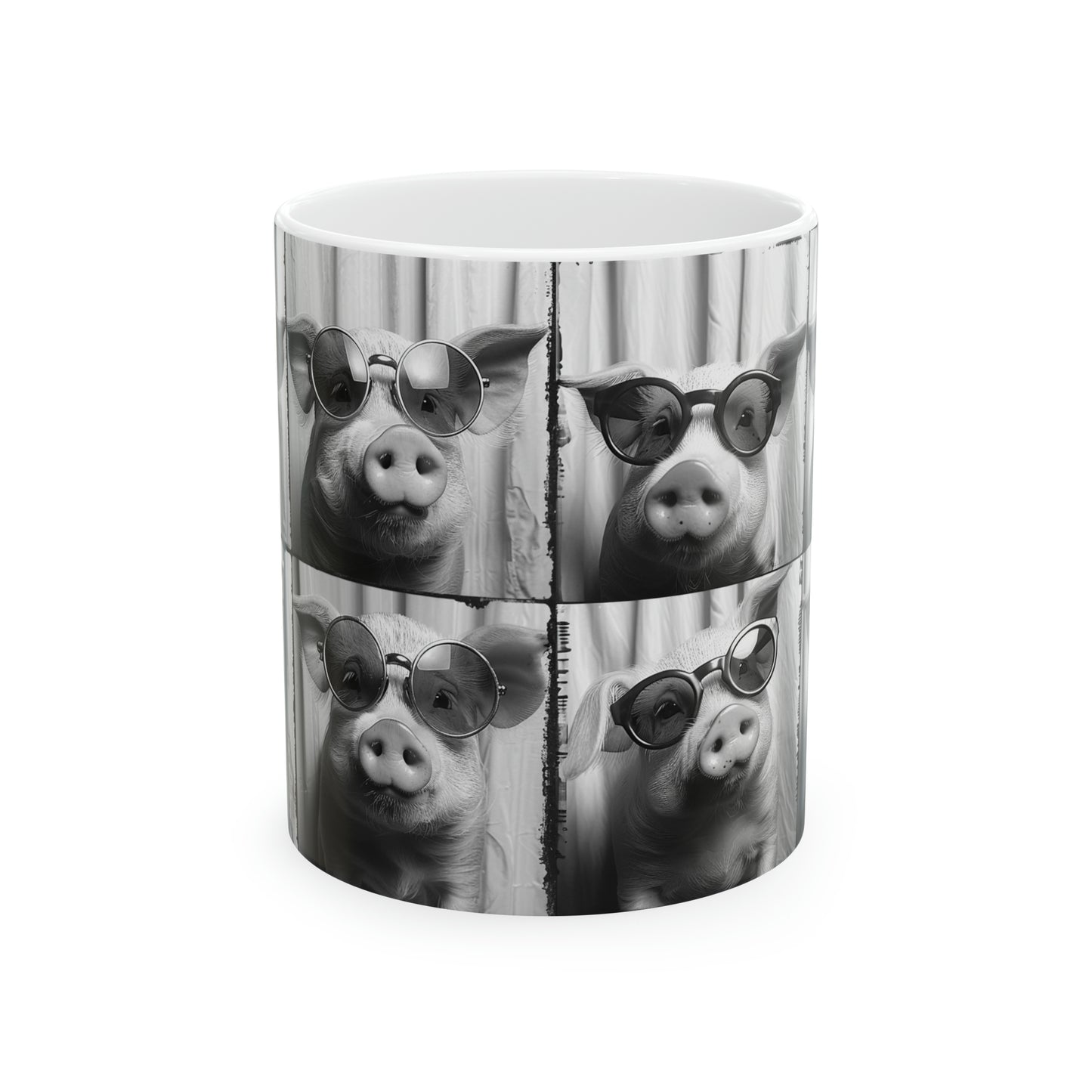 Pig Photo Booth 11oz Mug