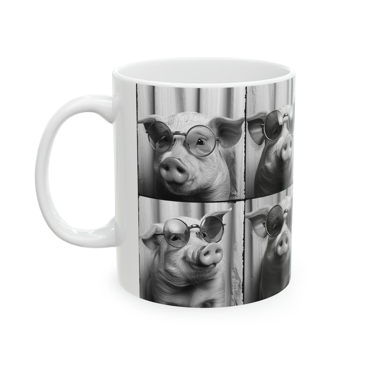 Pig Photo Booth 11oz Mug