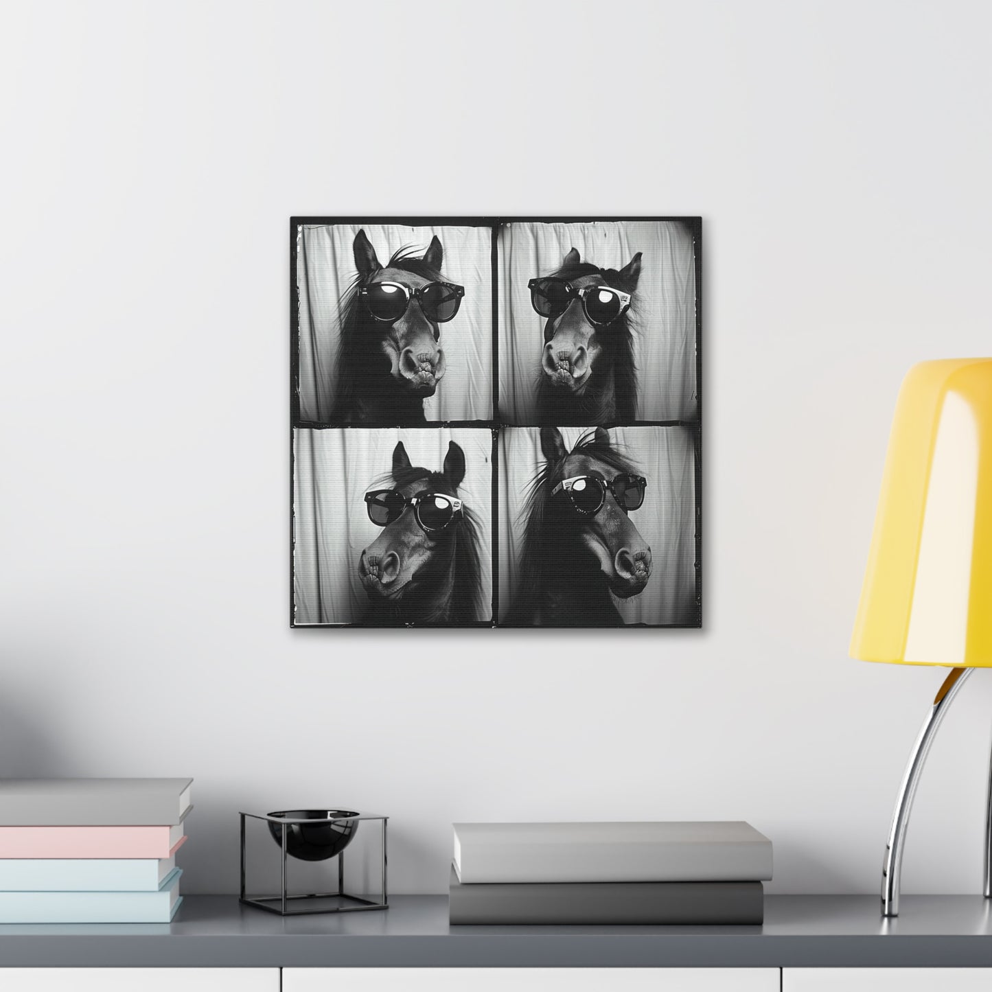 Horse Photo Booth Canvas