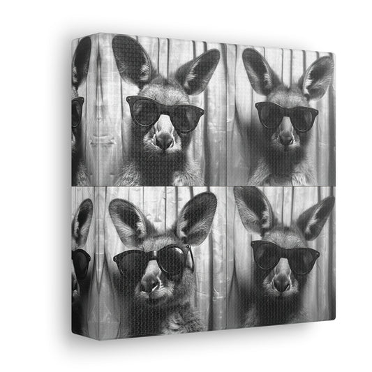 Kangroo Photo Booth Canvas