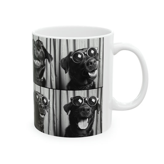 Labrador Retriever Photo Booth 11oz Mug