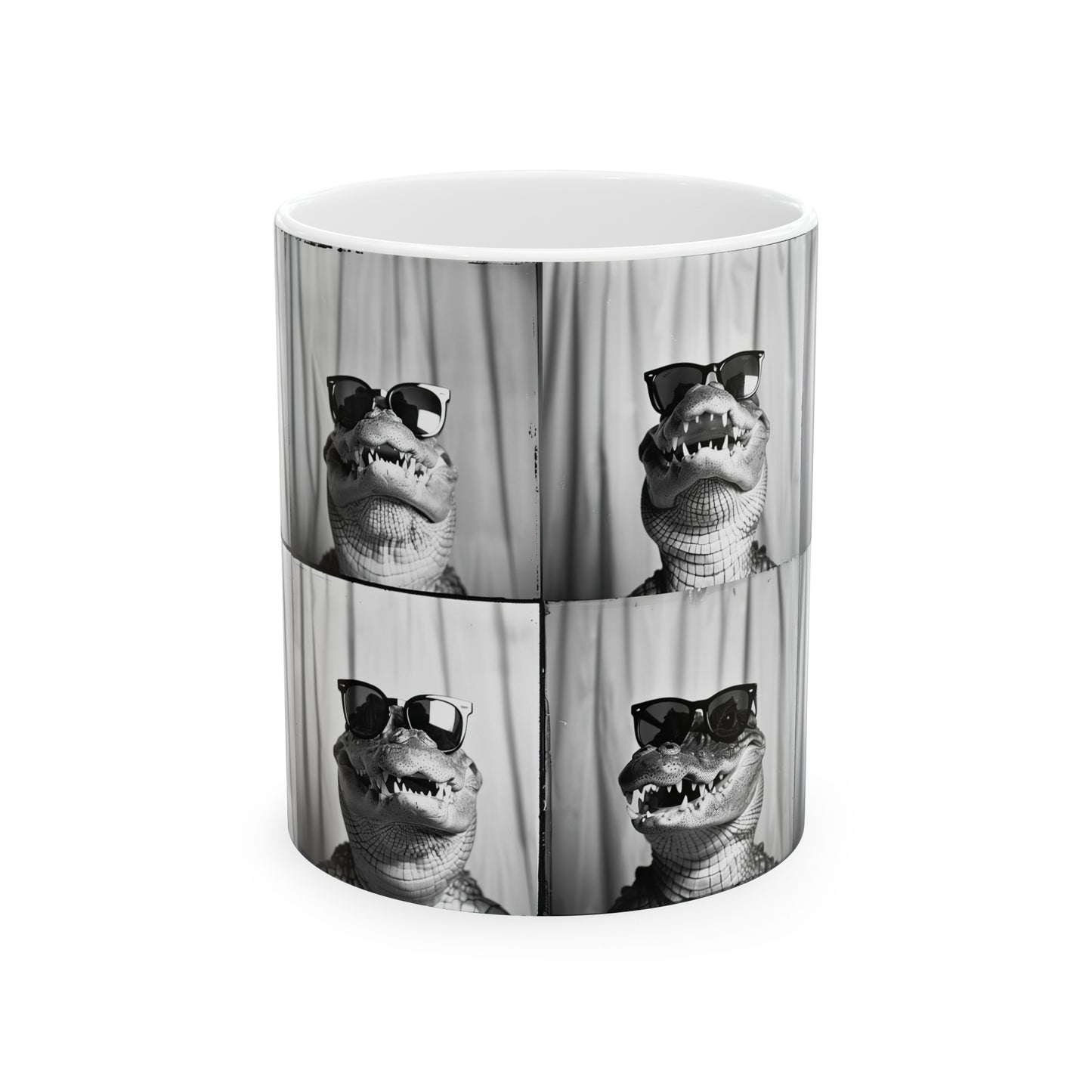 Crocodile Photo Booth 11oz Mug