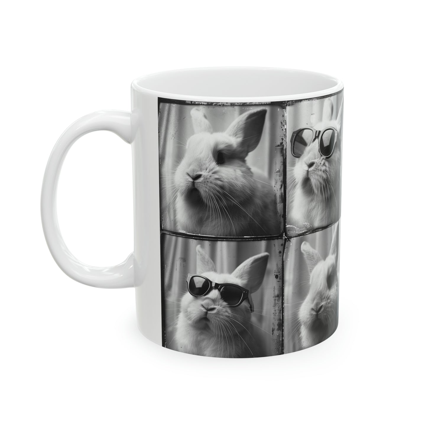 Rabbit Photo Booth 11oz Mug