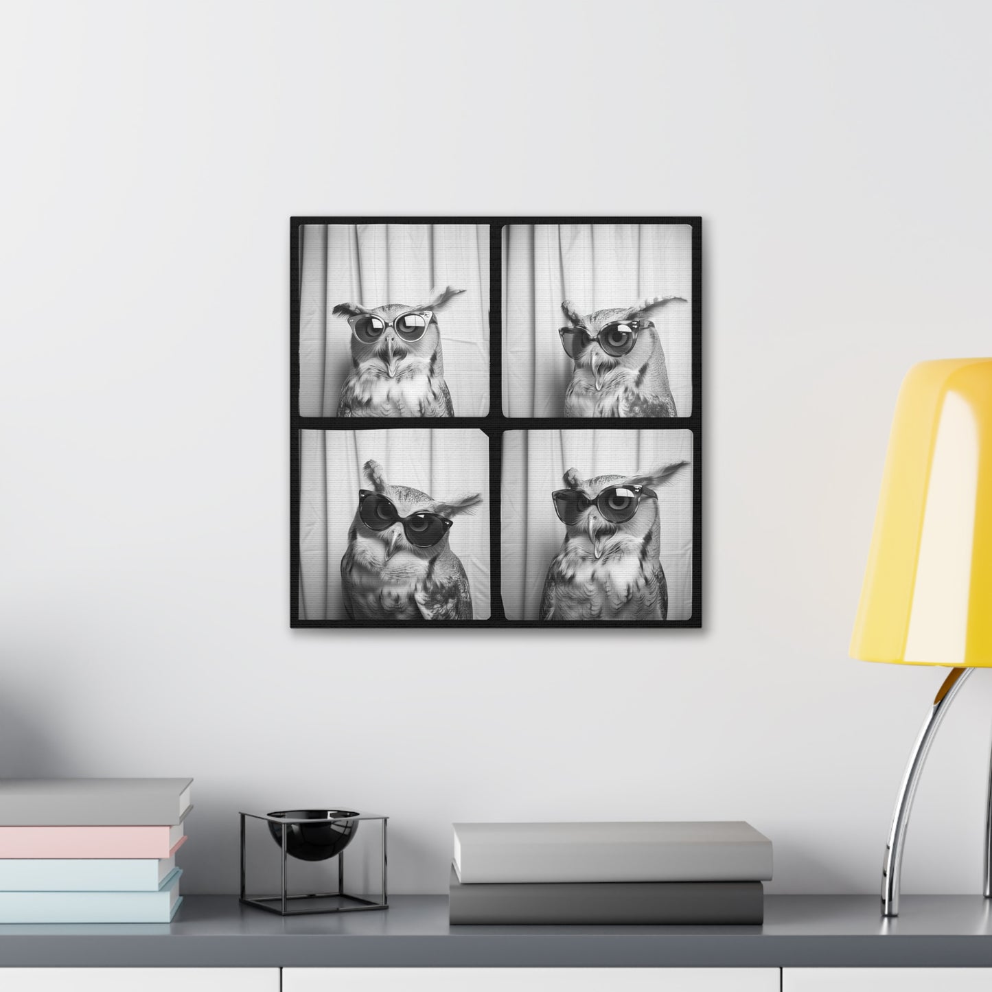 Owl Photo Booth Canvas