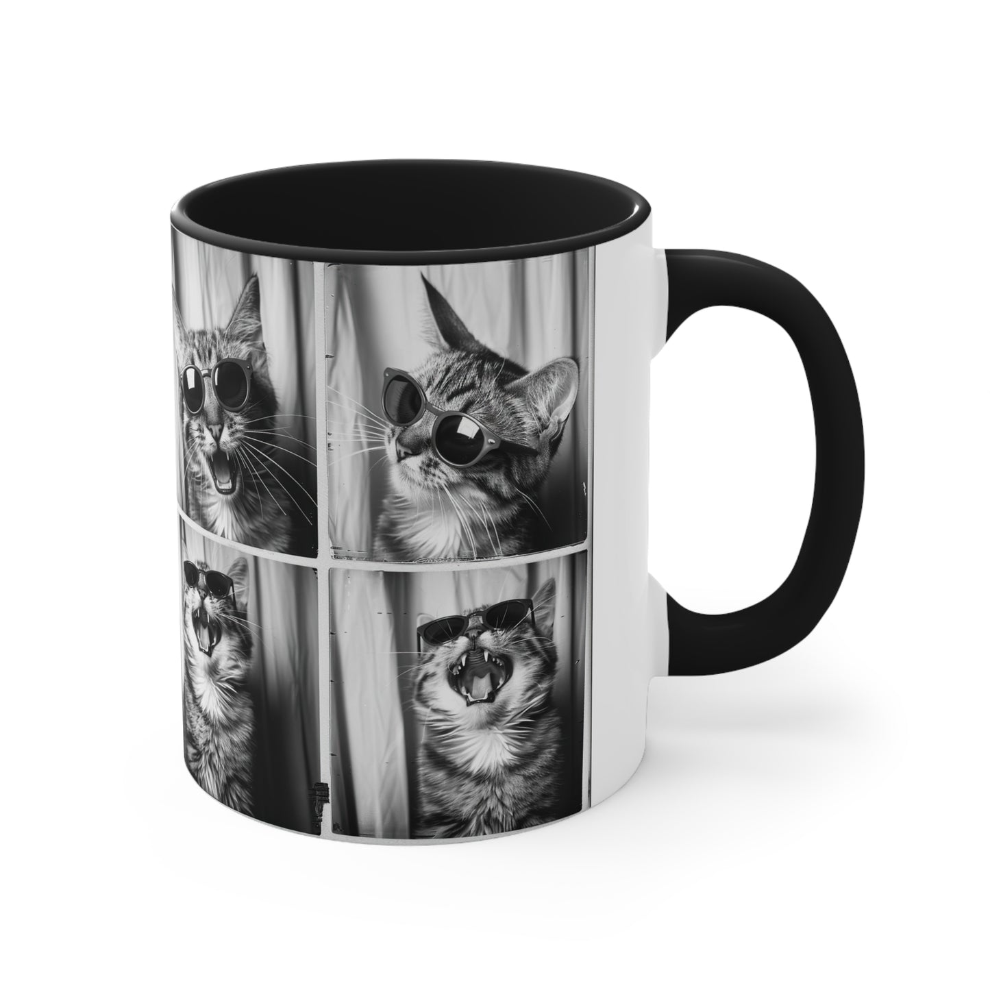 Tabby Cat Accent Coffee Mug, 11oz