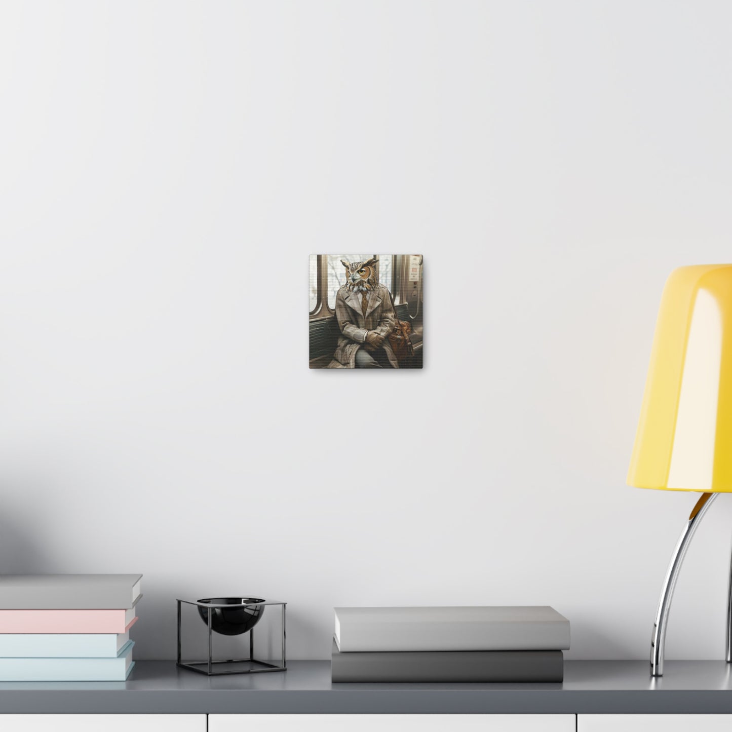 Owl Subway Canvas