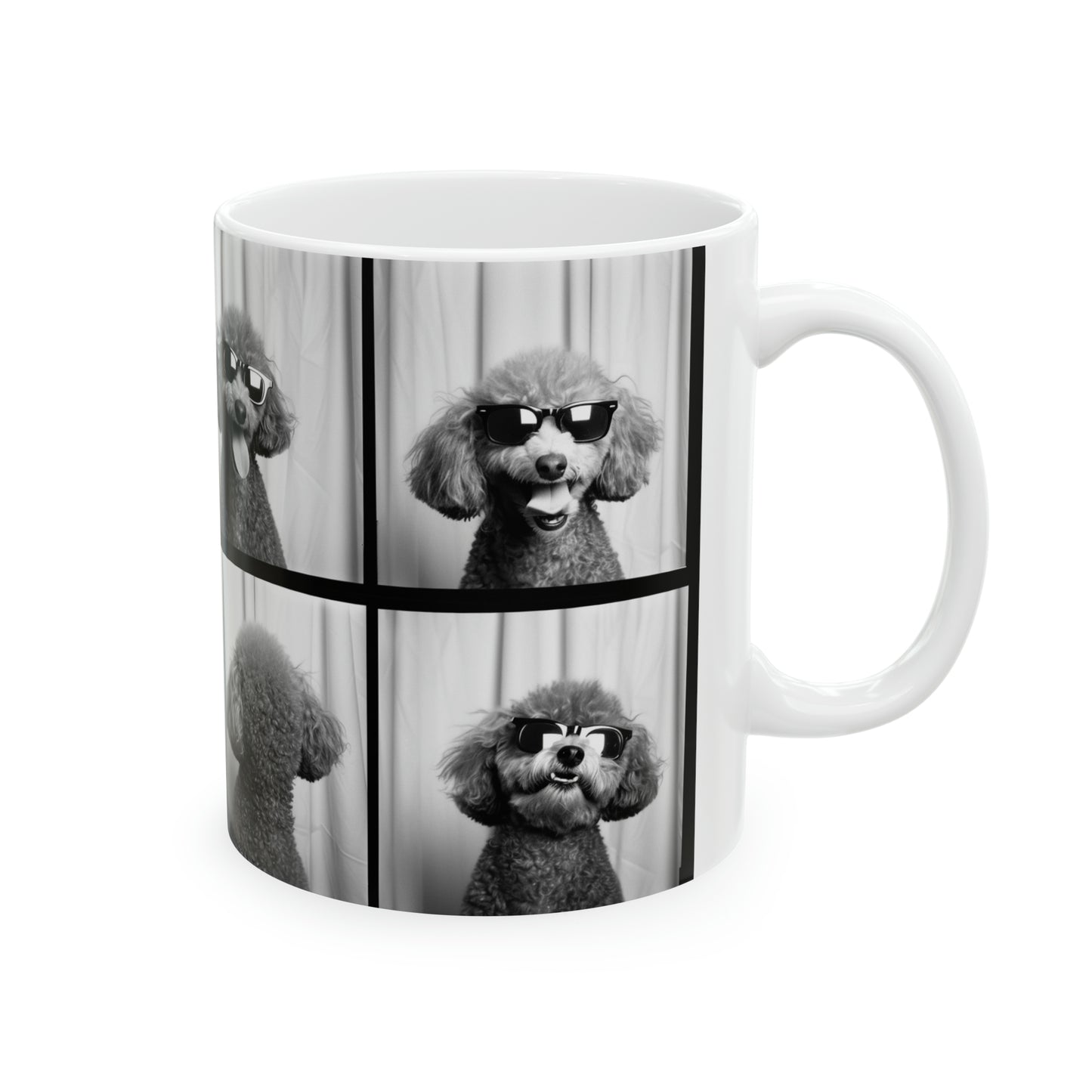 Poodle Photo Booth 11oz Mug