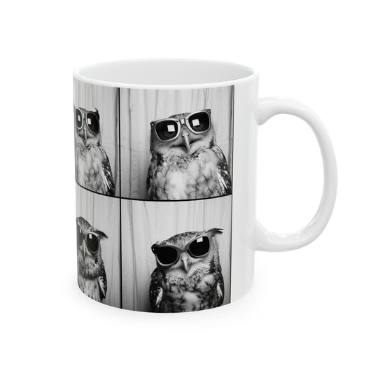 owl Photo Booth 11oz Mug