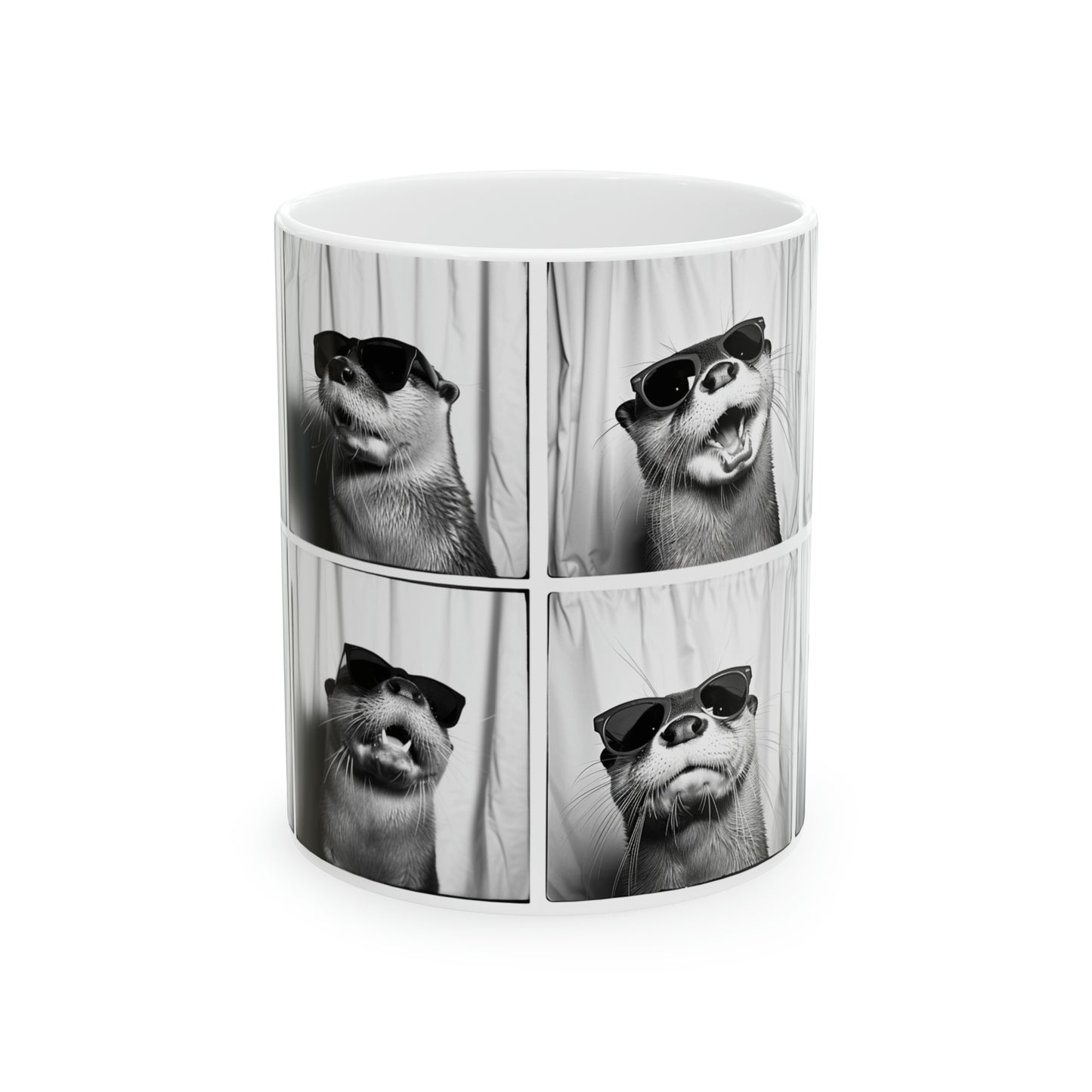 Otter Photo Booth 11oz Mug