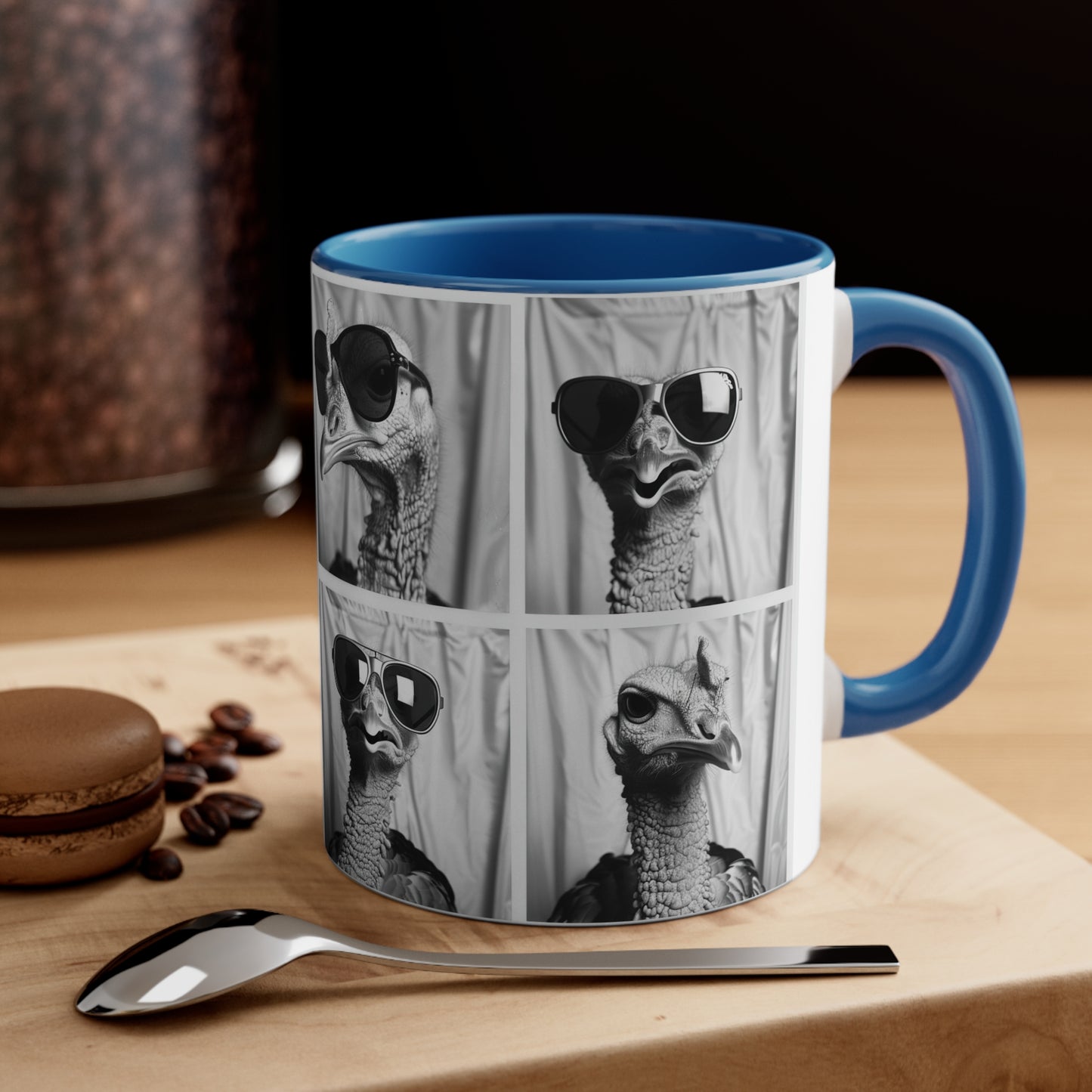 Turkey Photo Booth Accent Coffee Mug, 11oz