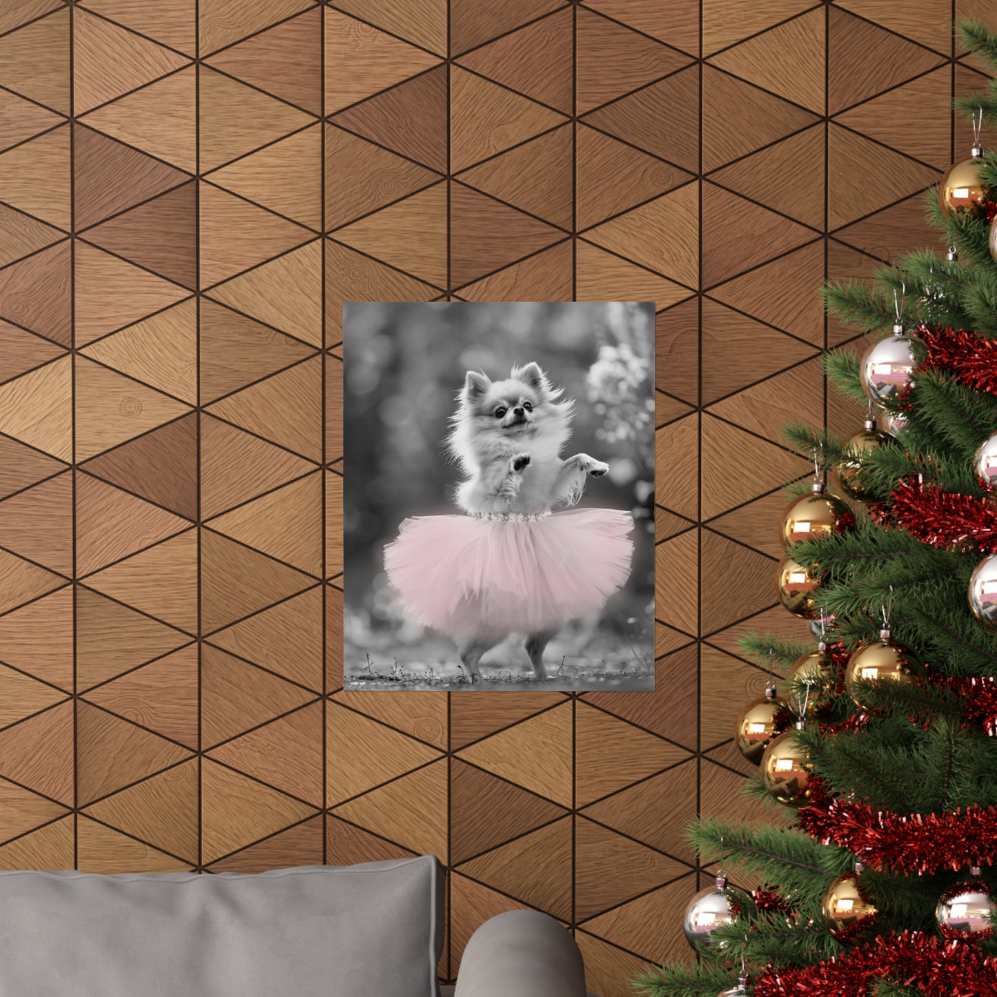 Pomeranian Tutu, Pomeranian Wall Art