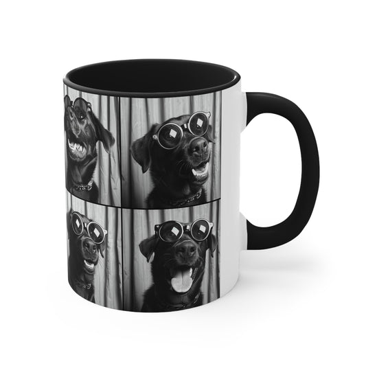 Labrador Retriever Photo Booth Accent Coffee Mug, 11oz