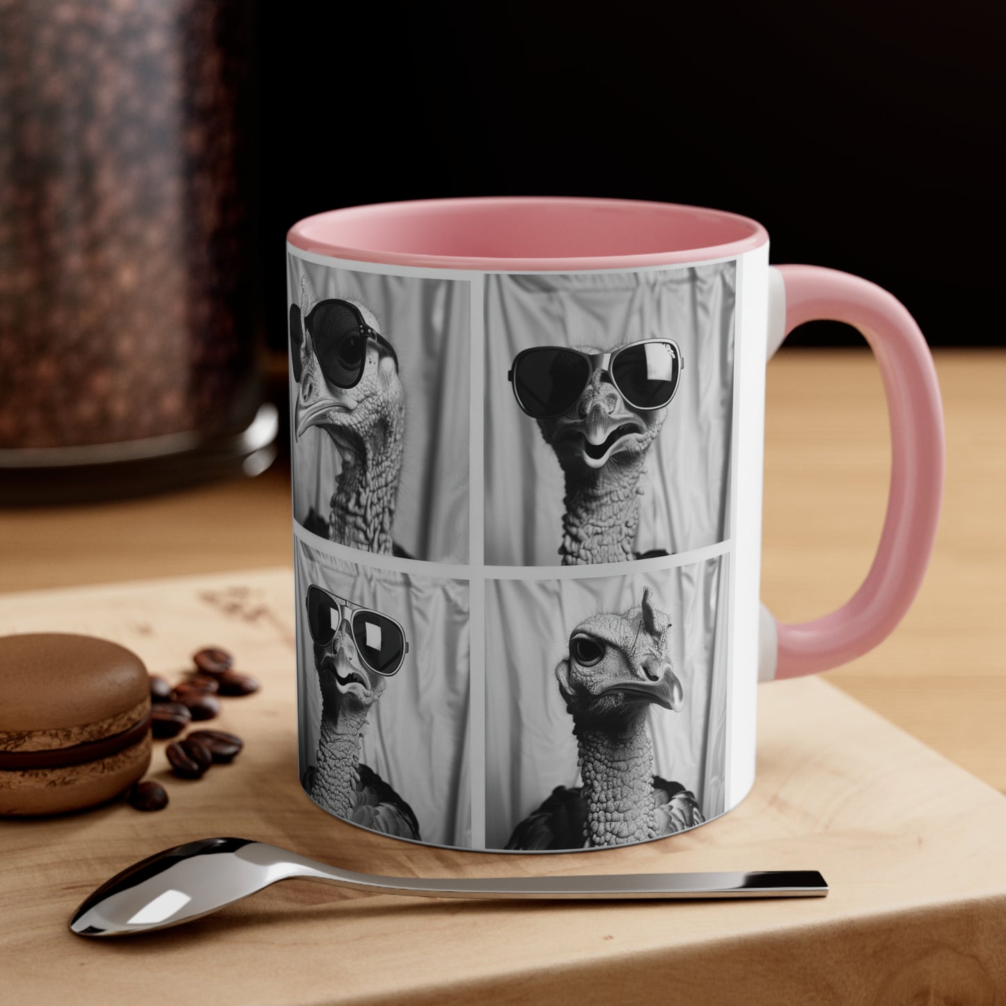 Turkey Photo Booth Accent Coffee Mug, 11oz