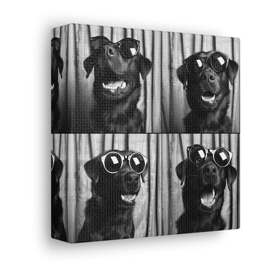 Labrador Retriever Photo Booth Canvas