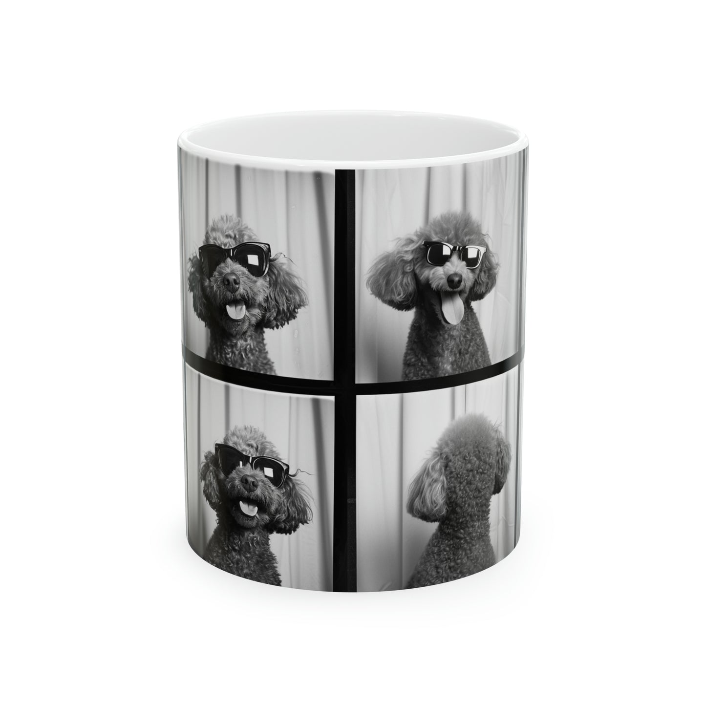 Poodle Photo Booth 11oz Mug