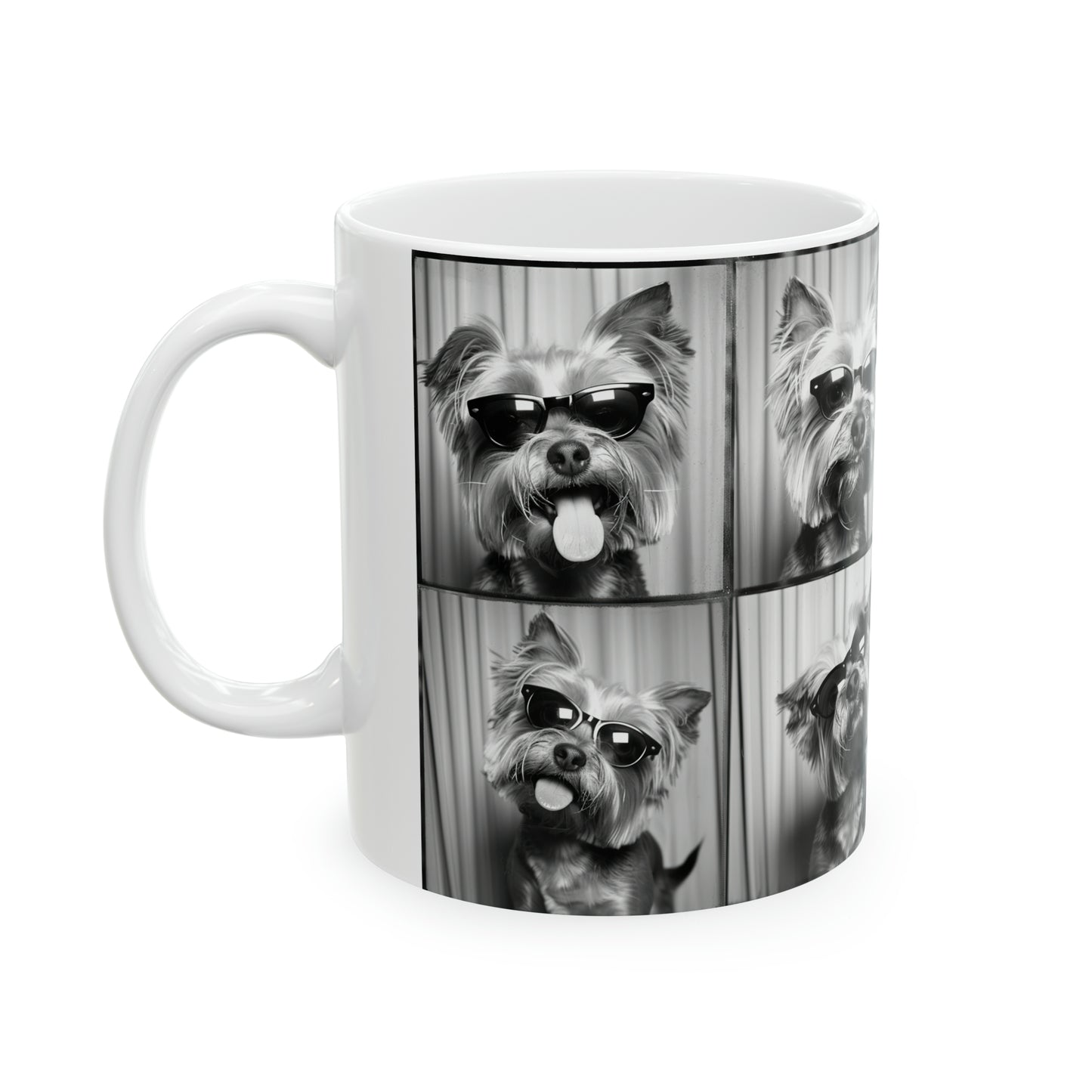 Yorkie Terrier  Photo Booth 11oz Mug