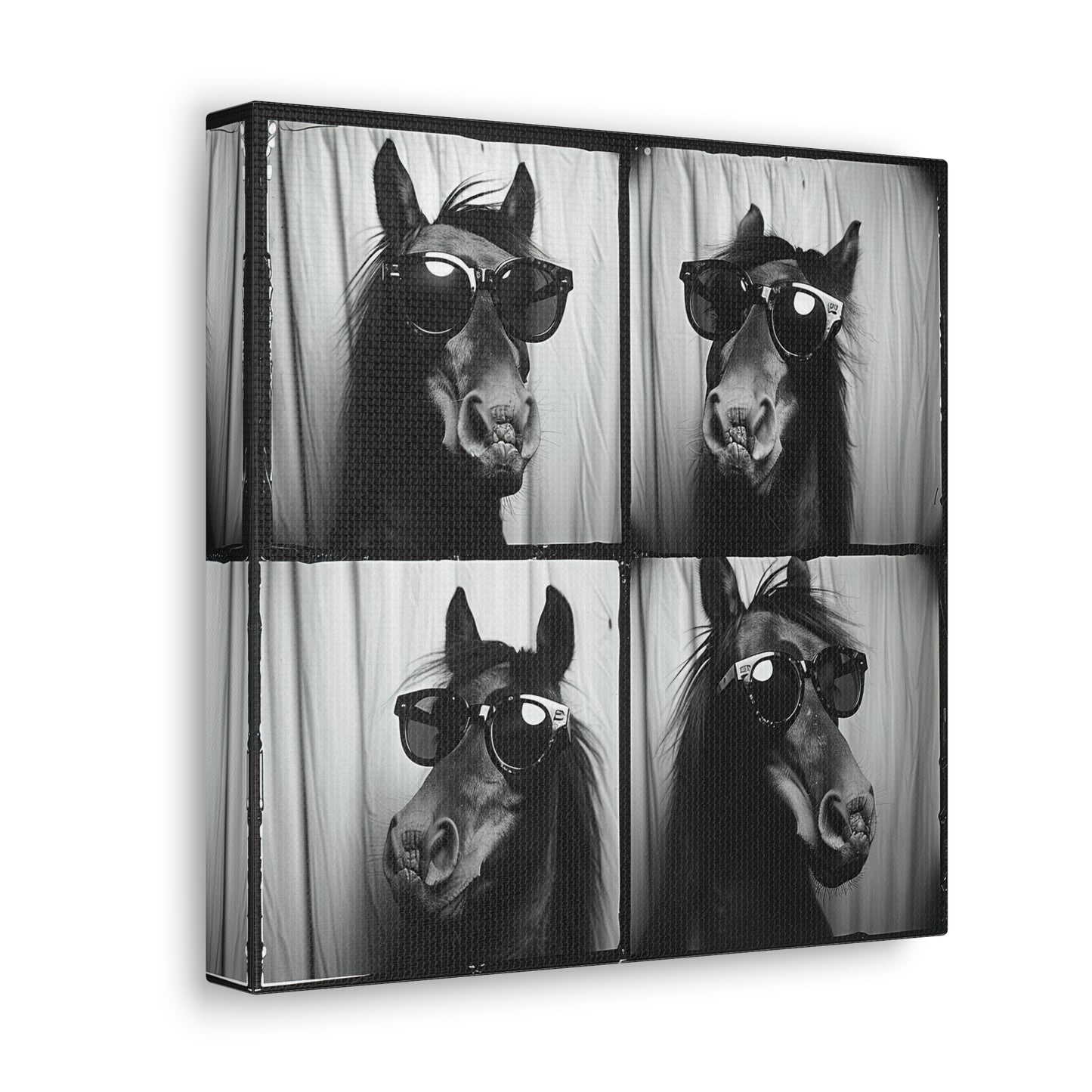 Horse Photo Booth Canvas