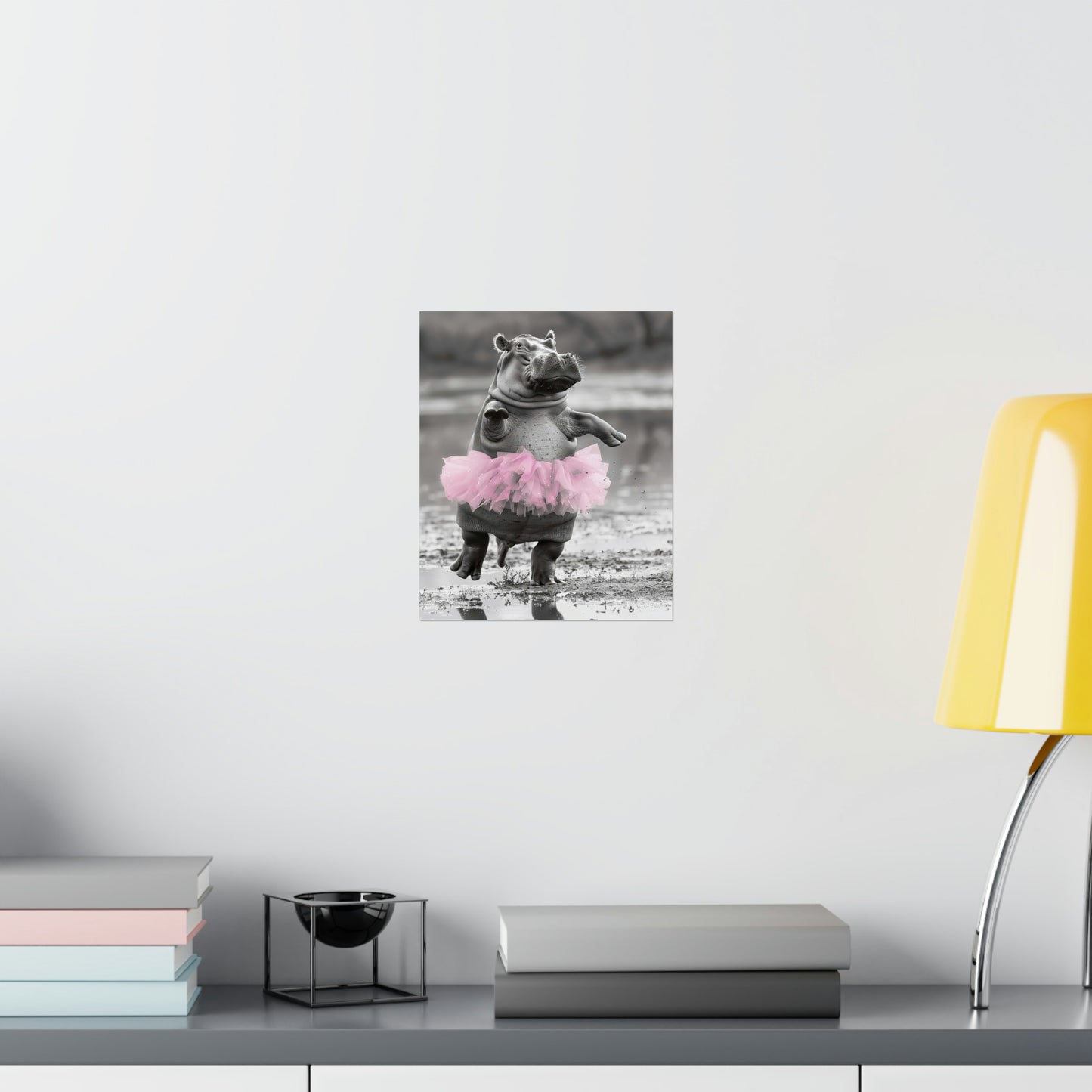 Hippo Tutu, Hippo Wall Art