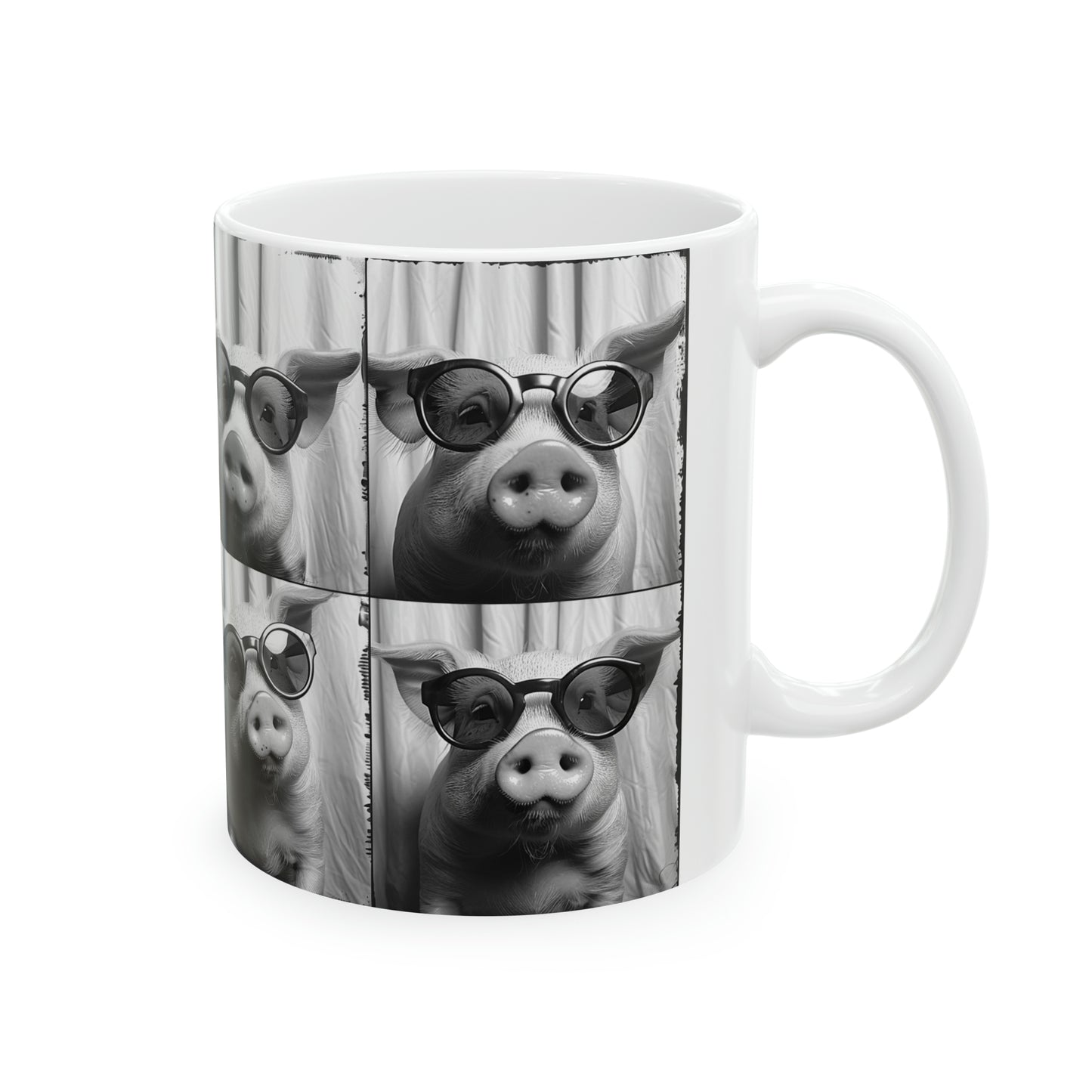 Pig Photo Booth 11oz Mug