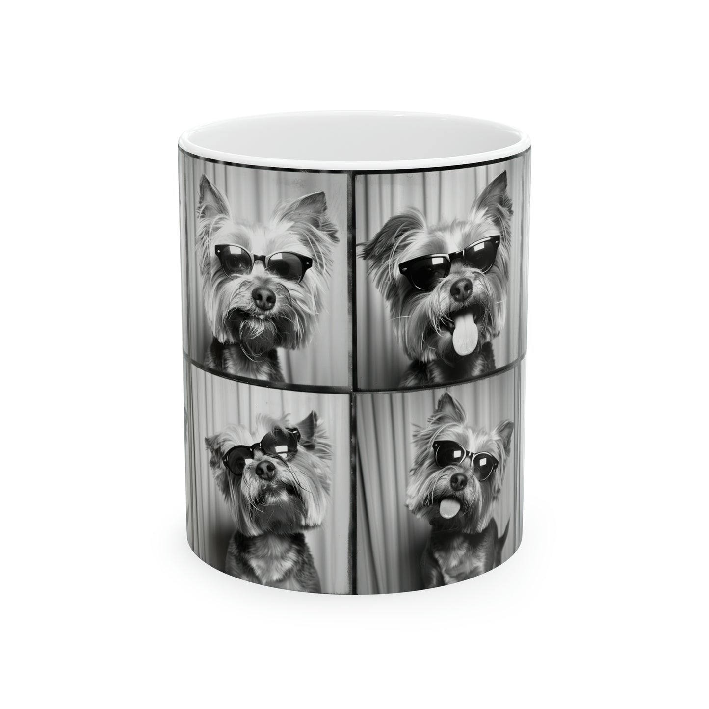 Yorkie Terrier  Photo Booth 11oz Mug