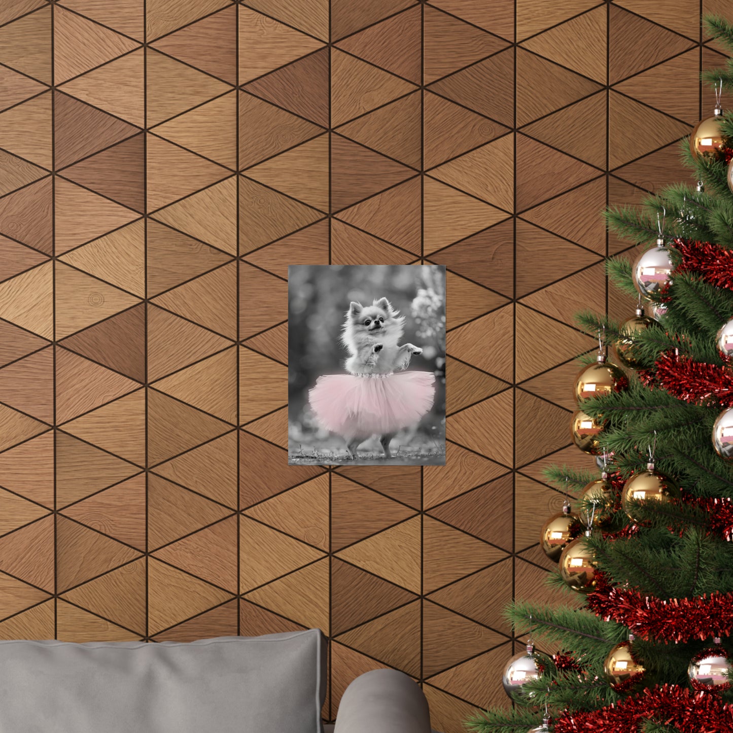 Pomeranian Tutu, Pomeranian Wall Art