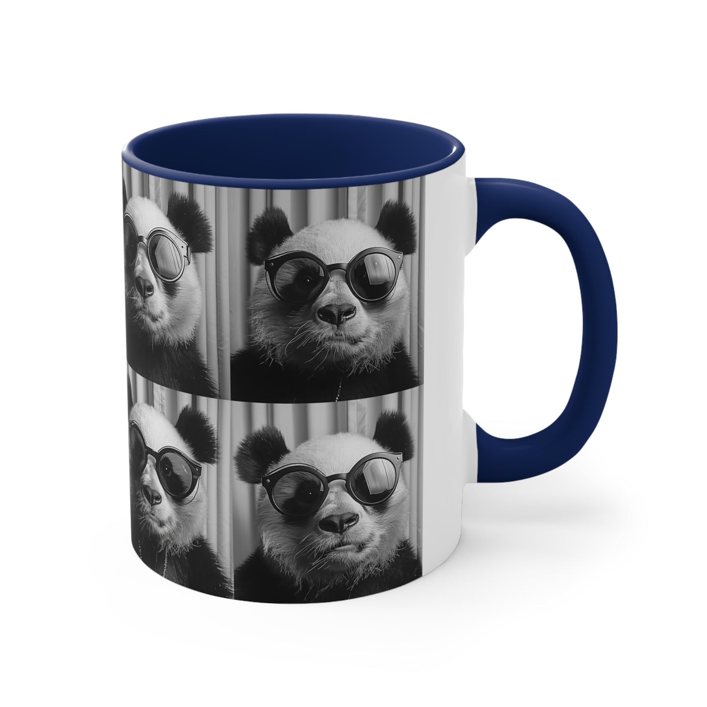 Panda Photo Booth Accent Coffee Mug, 11oz