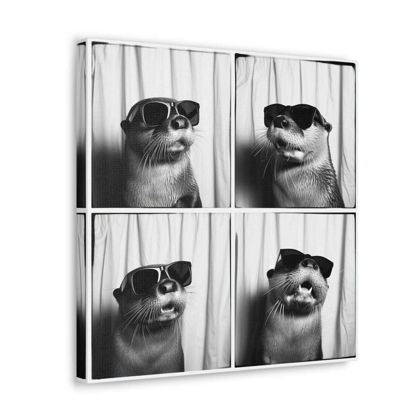 Otter Photo Booth Canvas