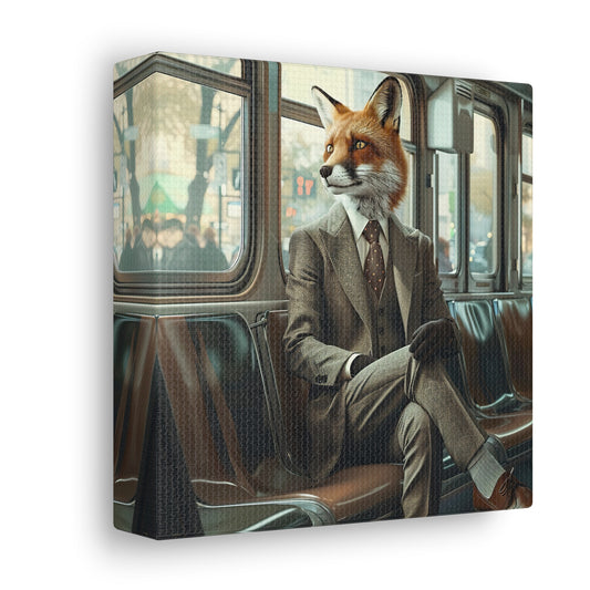 Fox Subway Canvas
