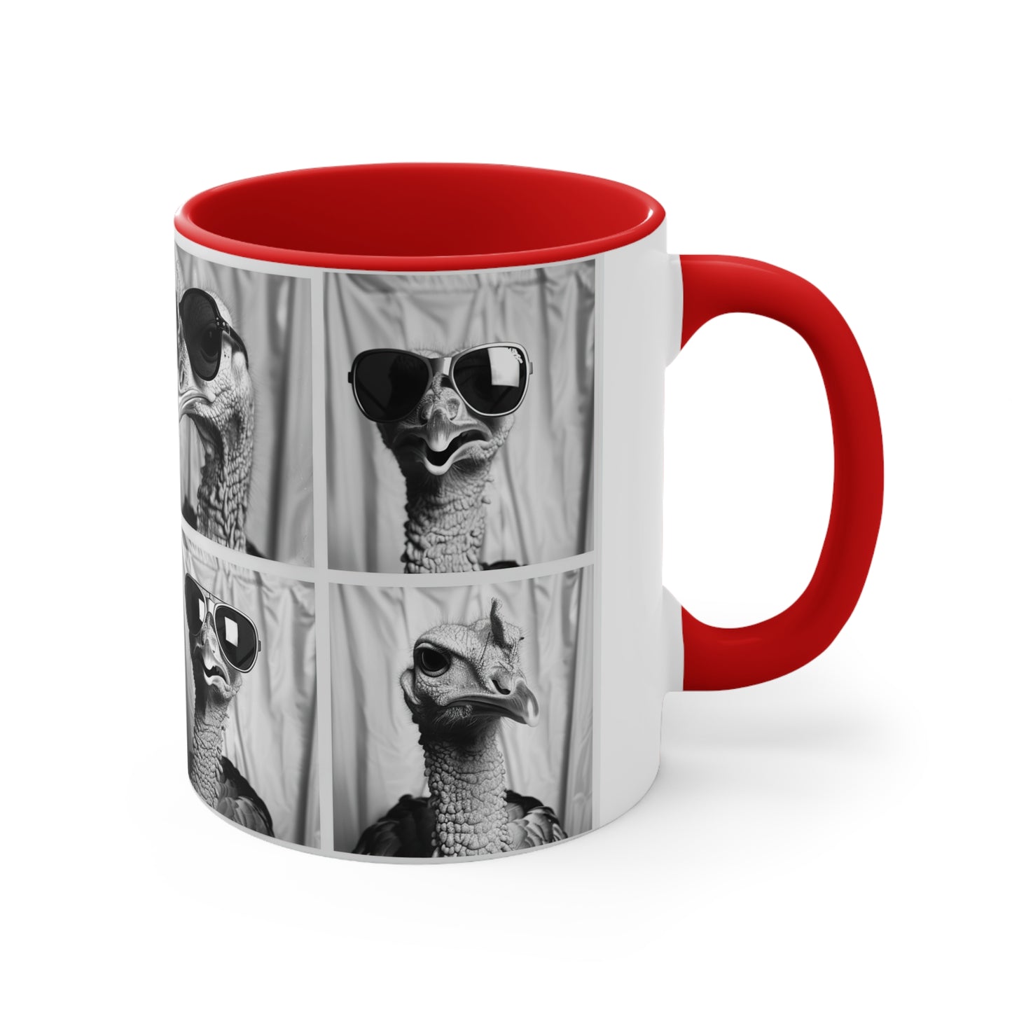 Turkey Photo Booth Accent Coffee Mug, 11oz