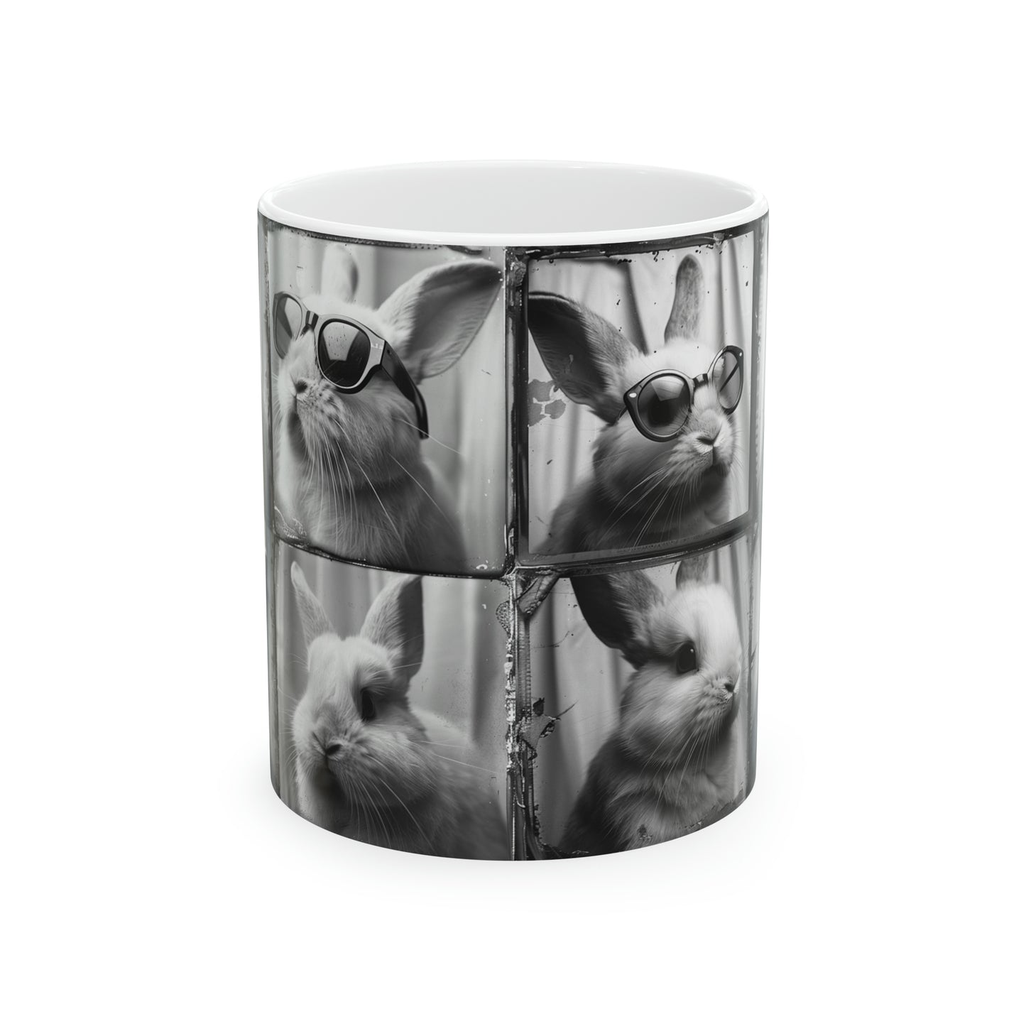 Rabbit Photo Booth 11oz Mug