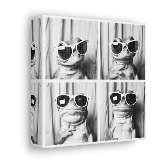 Frog Photo Booth Canvas