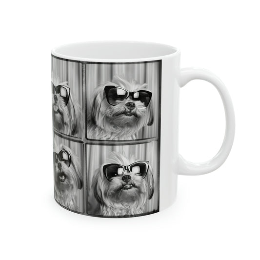 Shih Tzu Photo Booth 11oz Mug