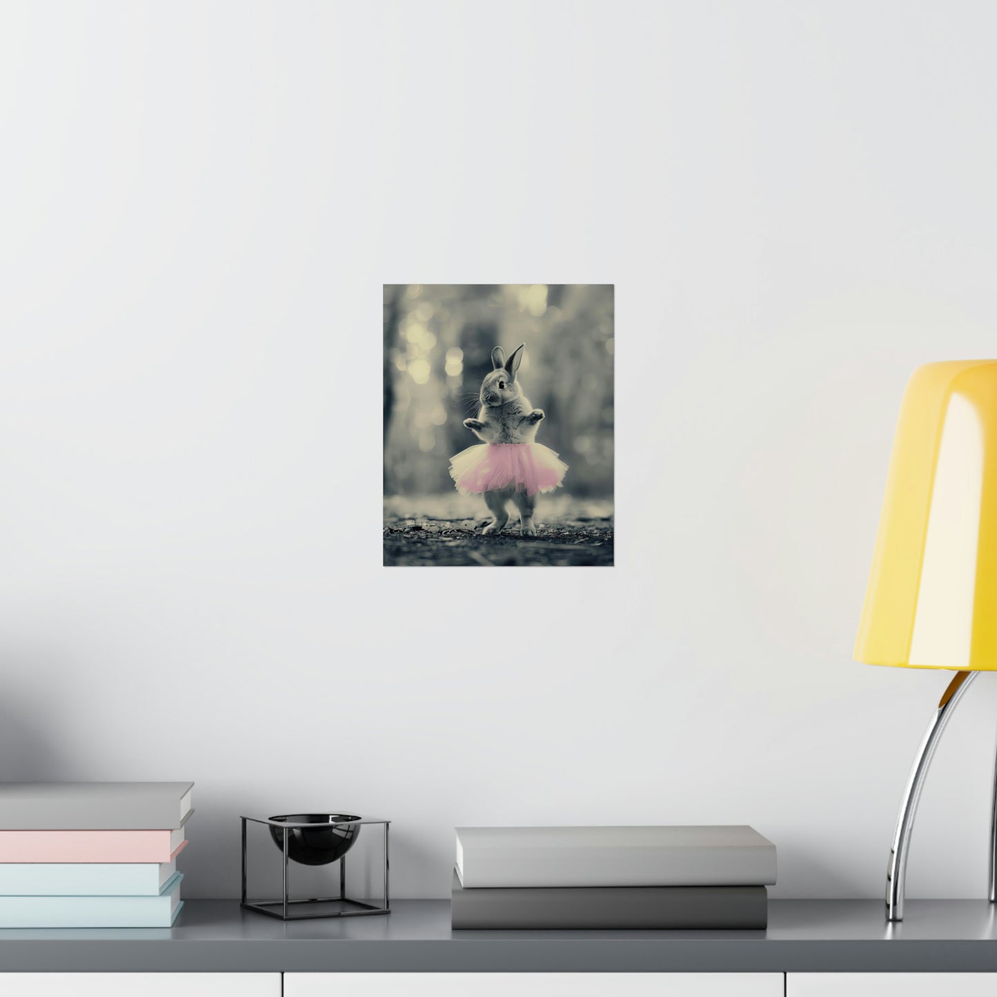 Rabbit Tutu, Rabbit Wall Art