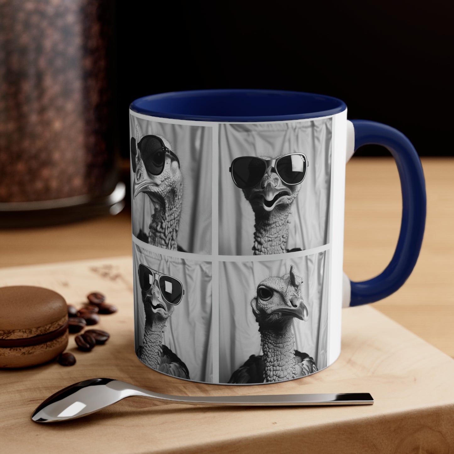 Turkey Photo Booth Accent Coffee Mug, 11oz