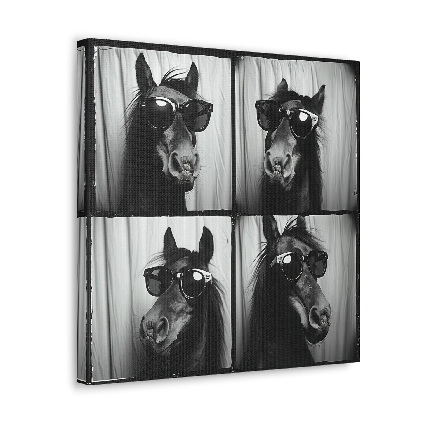 Horse Photo Booth Canvas