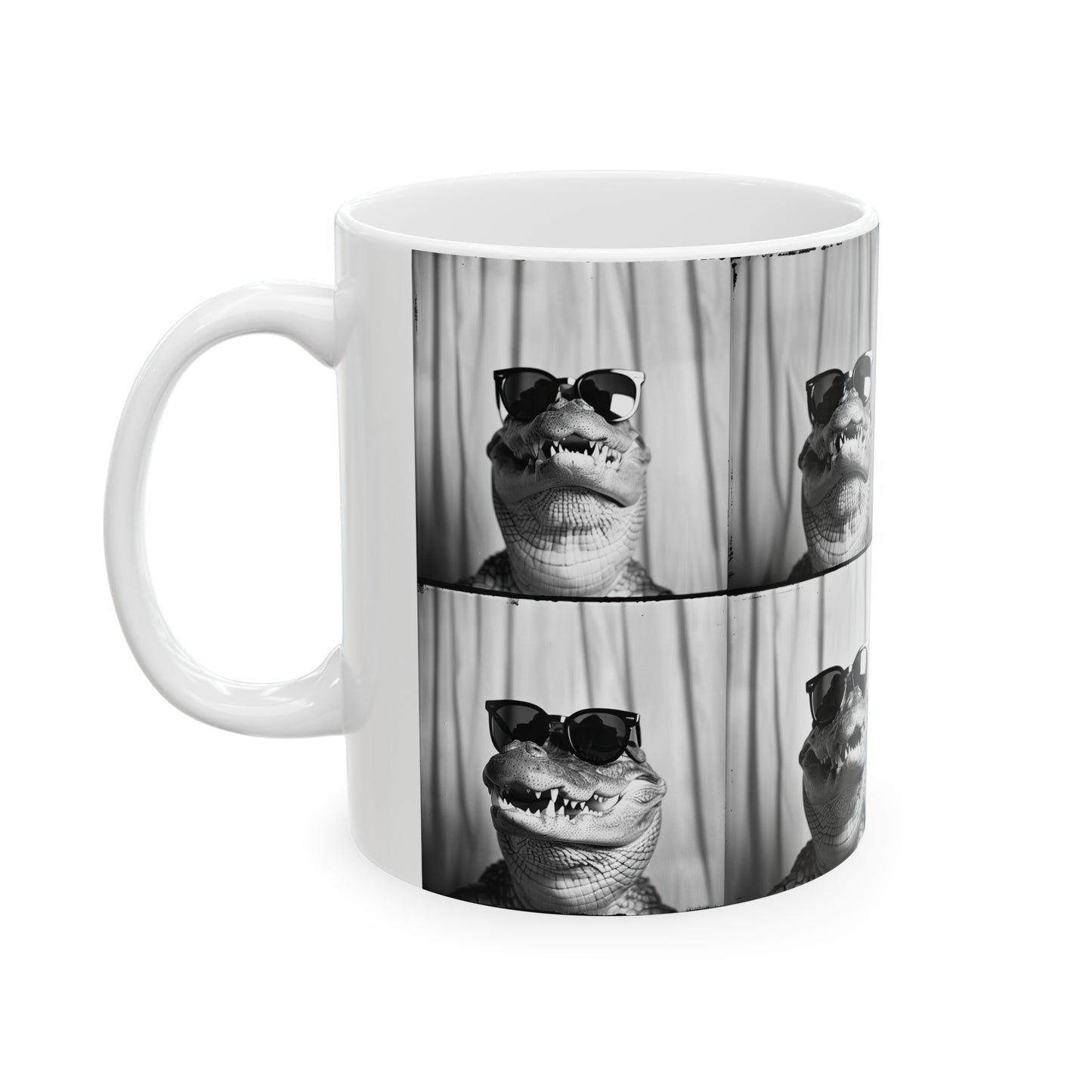 Crocodile Photo Booth 11oz Mug