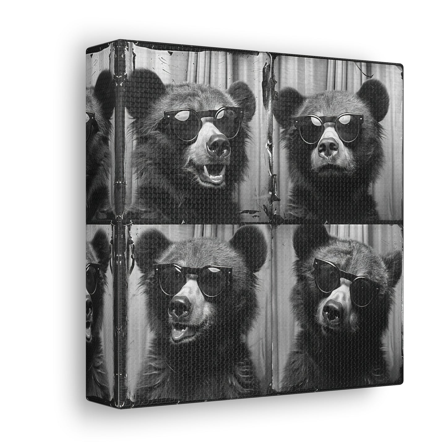 Bear Photo Booth Canvas