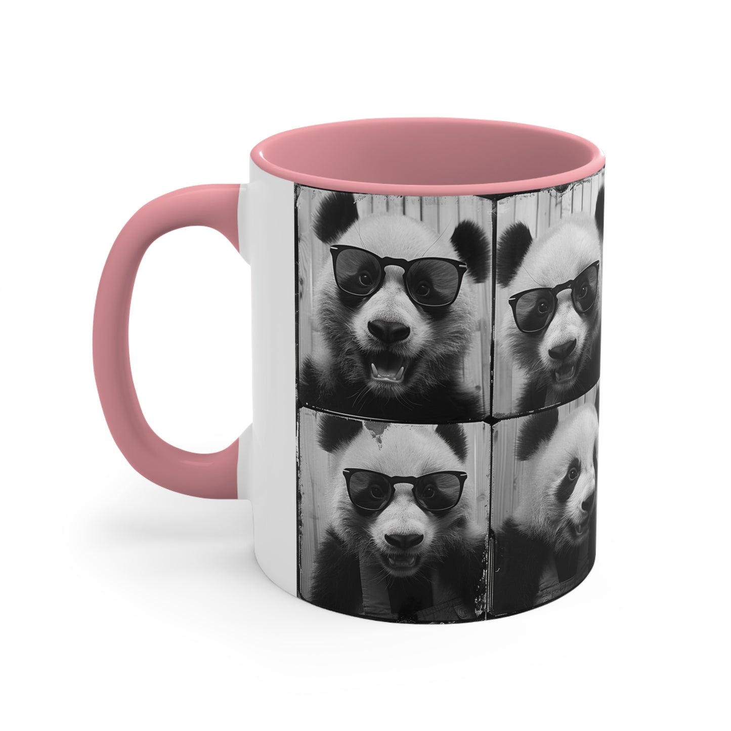 Panda Photo Booth Accent Coffee Mug, 11oz