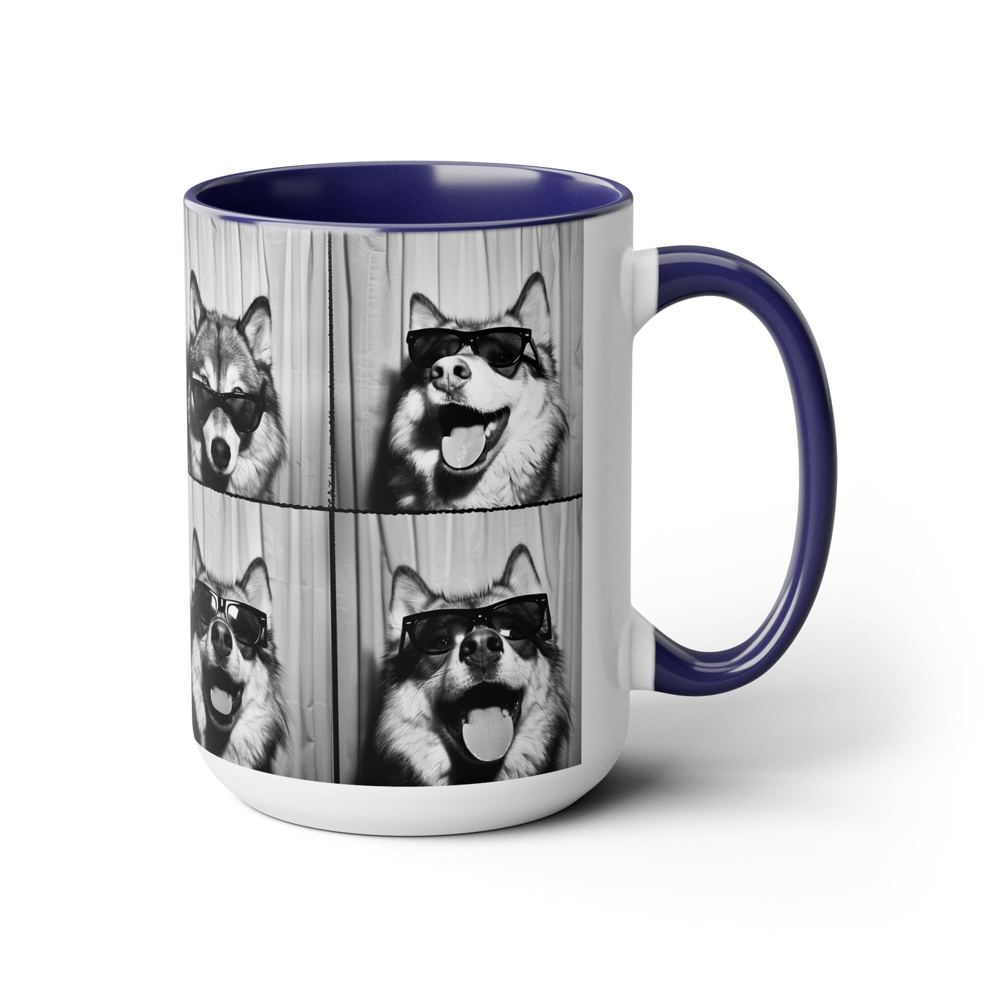 Wolf Photo Booth Accent Coffee Mug, 11oz