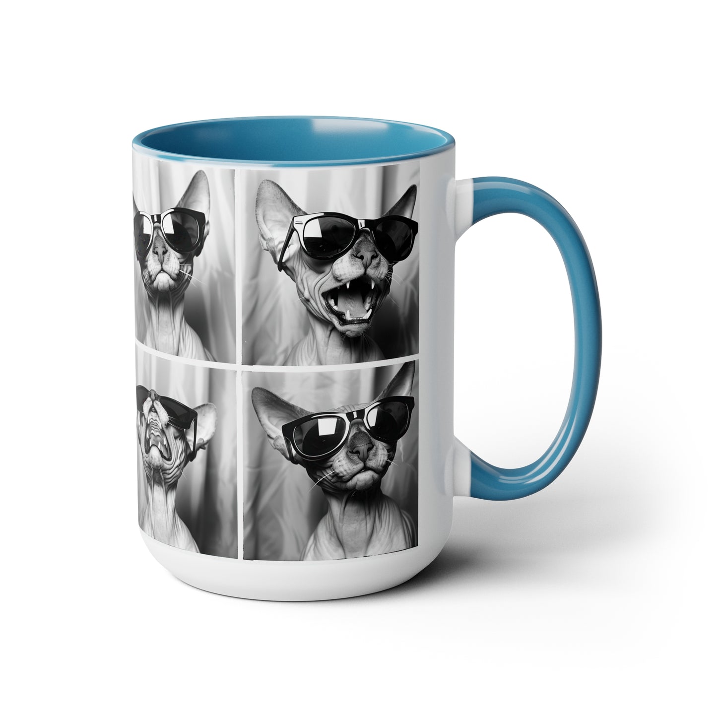 Sphynx Cat Accent Coffee Mug, 11oz