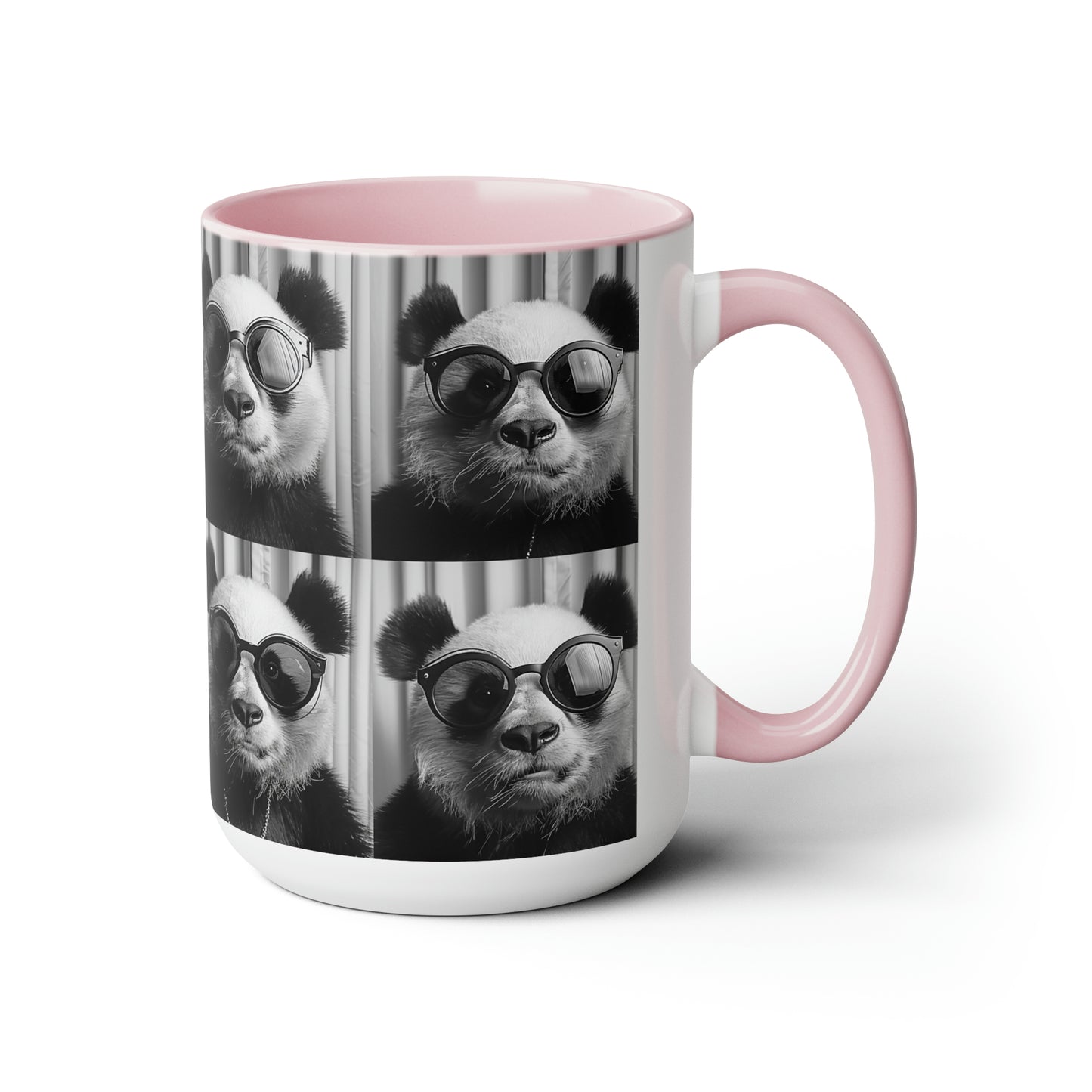 Panda Photo Booth Accent Coffee Mug, 11oz